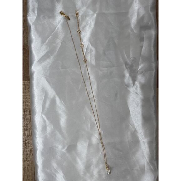 Women's Kate Spade New York Pearls of Wisdom Mini Pendant Necklace Quiet Luxury - Picture 2 of 5